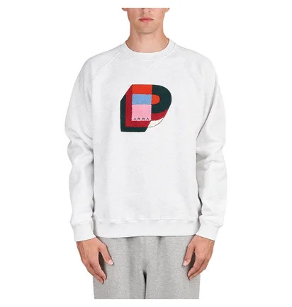 Parra Building Block Logo Crew Neck Sweatshirt (Grau)