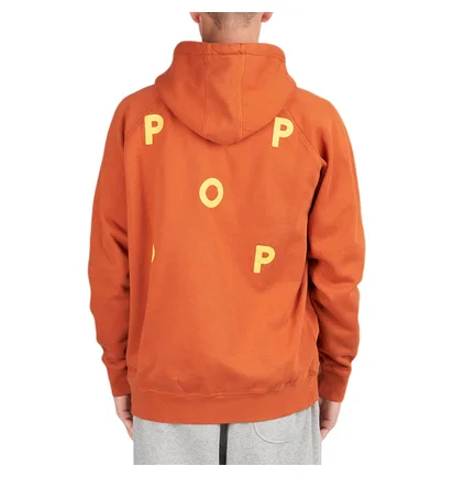 Pop Trading Company Logo Hooded Sweat (Orange / Gelb)