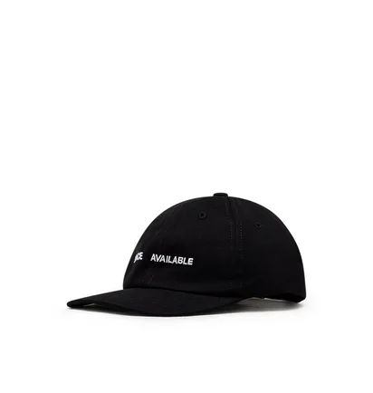 Space Available Studio Cap (Schwarz)