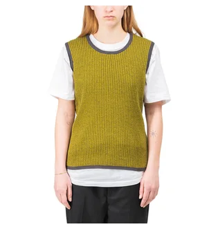 Stüssy WMNS Talo Sweater Vest (Olive / Schwarz)
