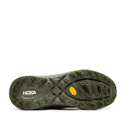 HOKA Mafate Three2 (Beige / Grün)
