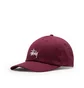 Stüssy Basic Stock Low Pro Cap (Burgund)