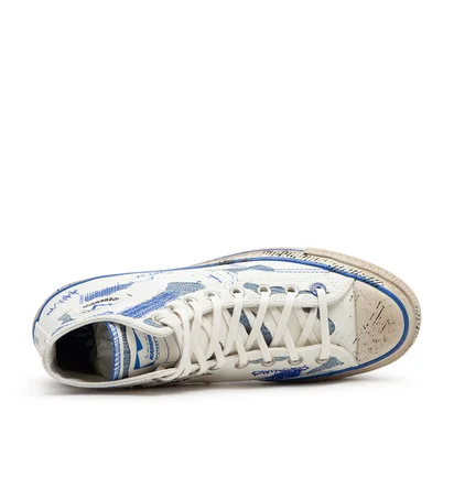 Converse x Ader Error Chuck 70 Hi (Weiß / Blau)