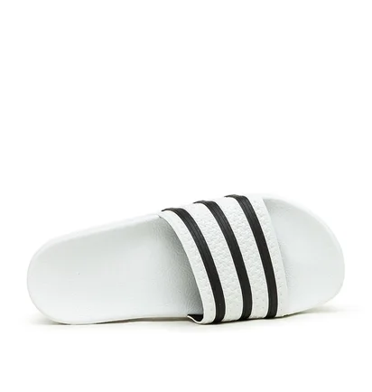 adidas Adilette (Weiß / Schwarz)