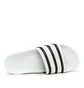 adidas Adilette (Weiß / Schwarz)