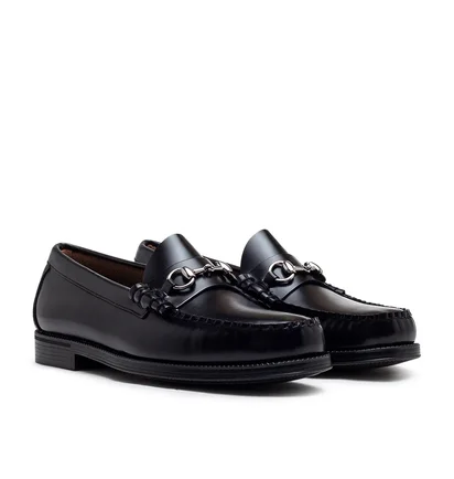 G.H.BASS Easy Weejuns Lincoln Penny Loafers (Schwarz)