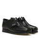 Clarks Originals Wallabee Boot Black Leather (Schwarz)