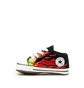 Converse Kids Archive Flames Chuck All-Star Cribster Mid (Schwarz / Weiß / Rot)