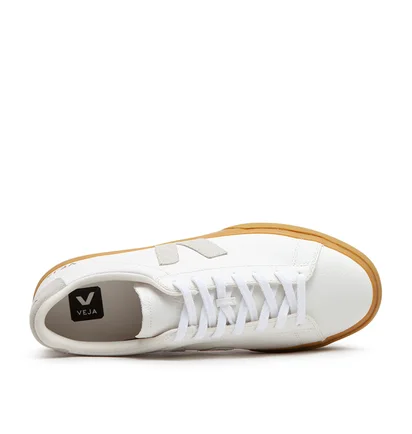 Veja Campo Chromefree Leather (Weiß / Grau)