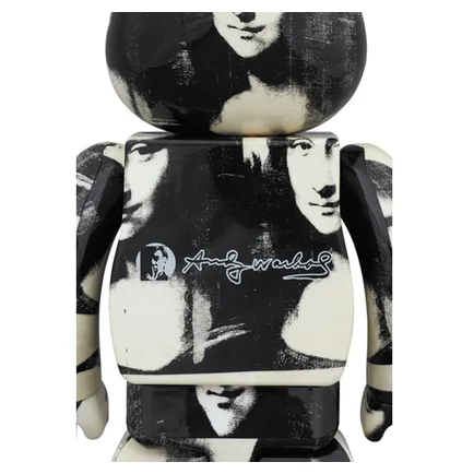 Medicom 1000% Andy Warhol Mona Lisa Be@rbrick Toy