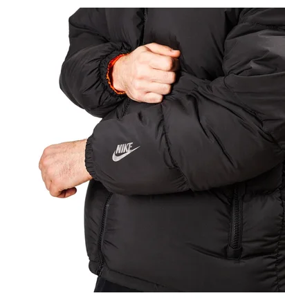 NikeLab NRG Reversible Puffer Jacket (Schwarz / Orange)