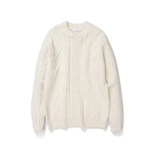 Norse Projects Arild Cable Knit (Beige)
