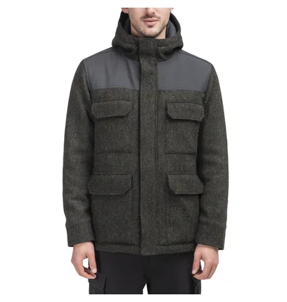 Norse Projects Nunk Harris Tweed (Schwarz)