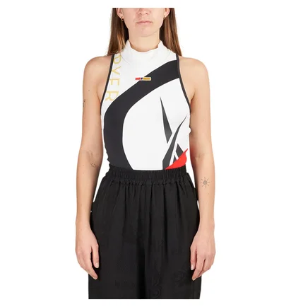 Reebok Classic x Pyer Moss RCPM Bodysuit (Weiß / Schwarz / Rot)