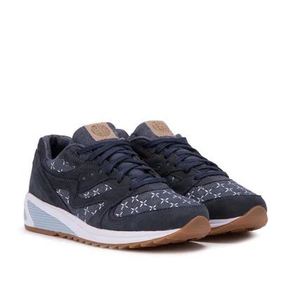Saucony x UP THERE GRID 8000 'SASHIKO' (Navy)