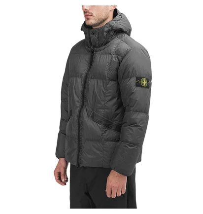 Stone Island Real Down Jacket (Grau)