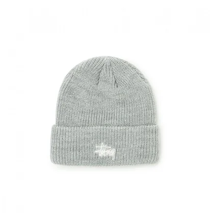 Stüssy Basic Cuff Beanie (Grau)