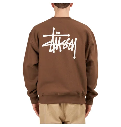 Stüssy Basic Stüssy Crew (Braun)