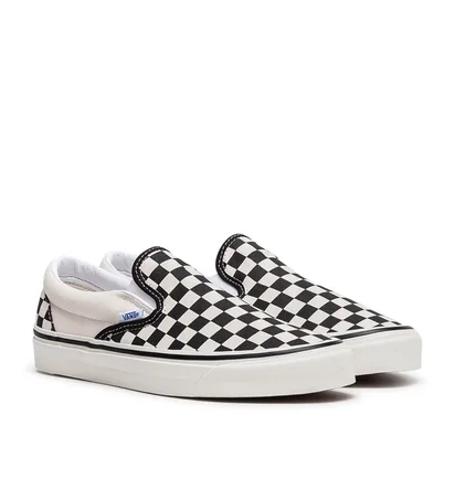 Vans UA Classic Slip-On 98 DX Anaheim Factory (Schwarz / Weiß)