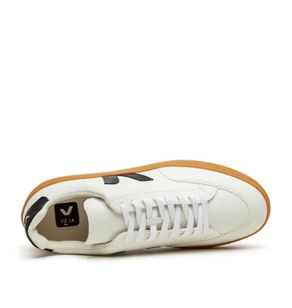 Veja V-12 Chromefree (Weiß / Schwarz / Gum)