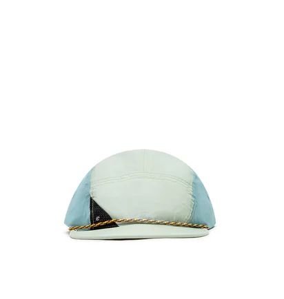 Klättermusen Runa Five Panel Cap (Blau / Grün)