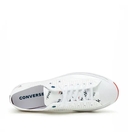 Converse x Sportility Jack Purcell Rally 'Tyvek' (Weiß / Navy)