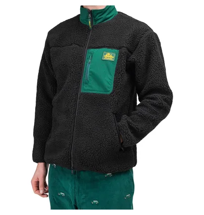 Aimé Leon Dore Full Zip Polar Fleece Jacket (Schwarz)