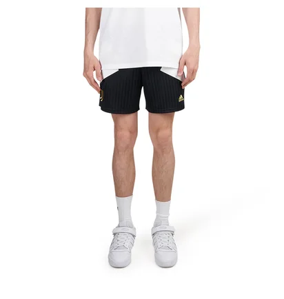 adidas Juventus Icon Shorts (Schwarz / Weiß / Gold)