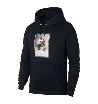 Nike Air Jordan 3 Flight Fleece Hoodie (Schwarz / Weiß / Rot)