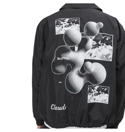 P.A.M. Waveform Mask Coach Jacket (Schwarz)