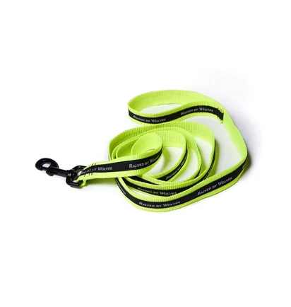 Raised by Wolves Dog Leash (Neongelb)