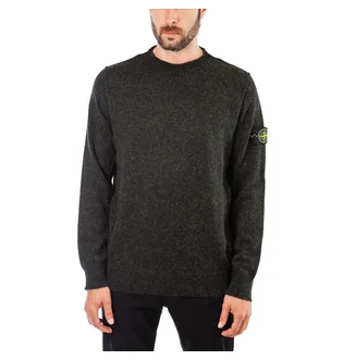 Stone Island Alpaca Crewneck (Oliv)
