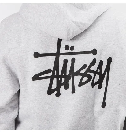 Stüssy Basic Stüssy Hood (Grau)