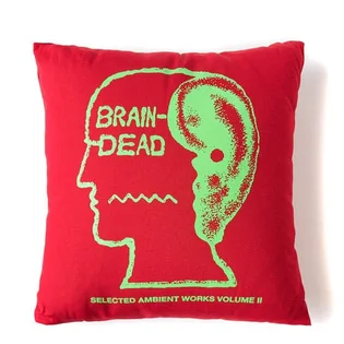 Brain Dead Ambient Pillow (Rot)