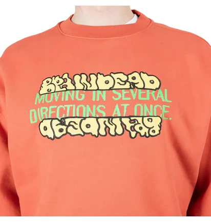 Brain Dead Movement Crewneck (Rot)