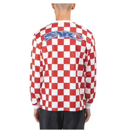 Chrystie NYC SWFC Soccer Jersey (Rot / Weiß)