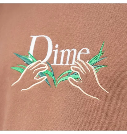 Dime Classic Grass Crewneck (Braun)