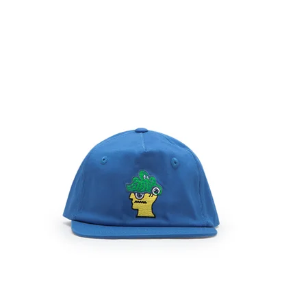Brain Dead Overcast Kids 6 Panel Cap (Blau)