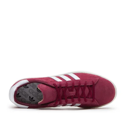 adidas Campus 80s (Dunkelrot / Weiß)