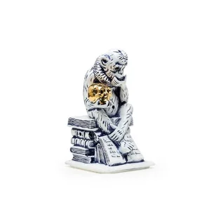 Neighborhood Booze Ceramic Incense Chamber (Blau)