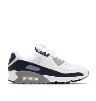 Nike Air Max 90 (Weiß / Grau / Dunkelnavy)