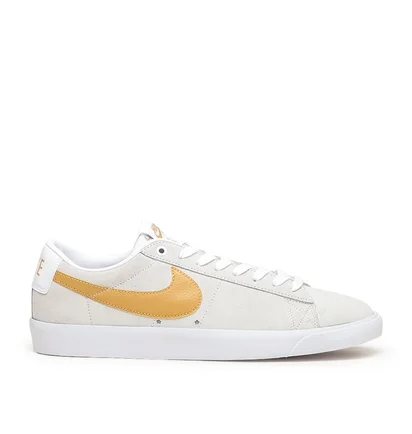 Nike SB Zoom Blazer Low GT (Weiß / Grau / Gelb)