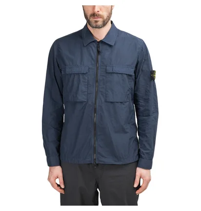 Stone Island Naslan Light Overshirt (Navy)
