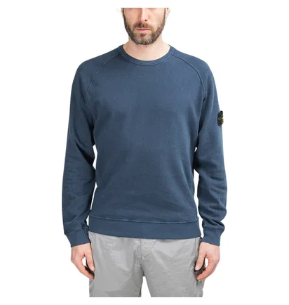 Stone Island T.CO + OLD Sweatshirt (Navy)