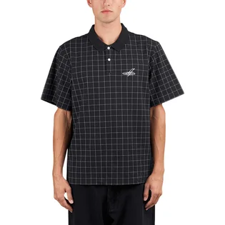 Metalwood Windowpane Polo (Schwarz)