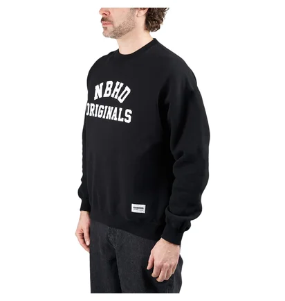 Neighborhood Basic Sweatshirt LS (Schwarz)