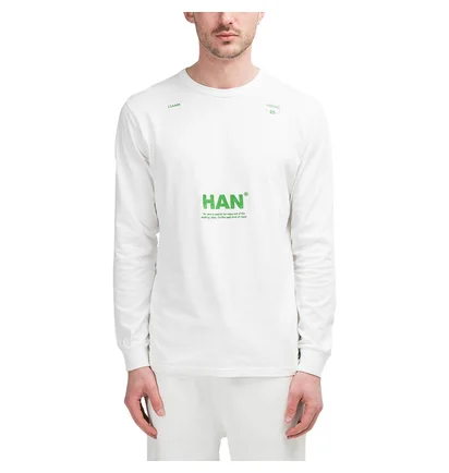 Han Kjobenhavn Artwork Longsleeve (Weiß)