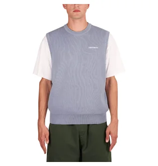 Carhartt WIP Script Vest Sweater (Blau)