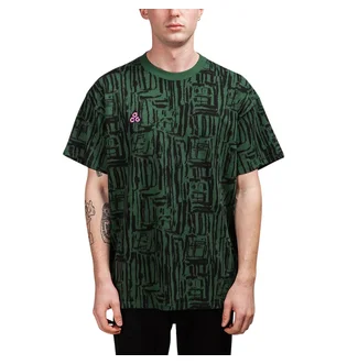 Nike ACG AOP T-Shirt (Schwarz / Grün)
