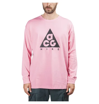Nike ACG Logo Longsleeve (Pink / Schwarz)